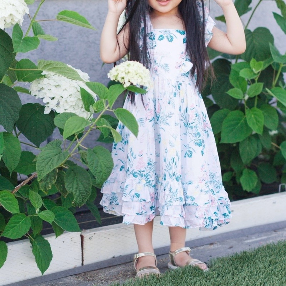 Janie and Jack Floral Dress Size 3